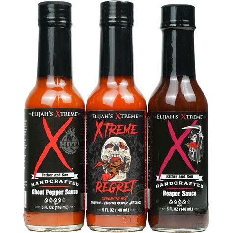 Elijahs xtreme hot sauce. Things To Know About Elijahs xtreme hot sauce. 